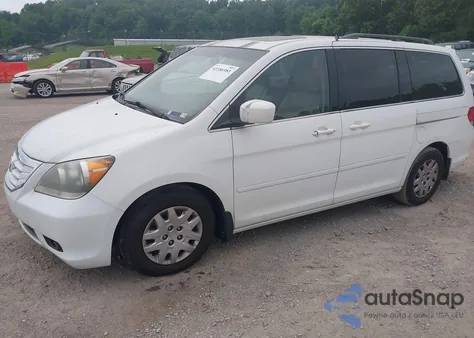 2008 Honda Odyssey Ex-L z USA, uszkodzony, nr VIN 5FNRL38718B405282